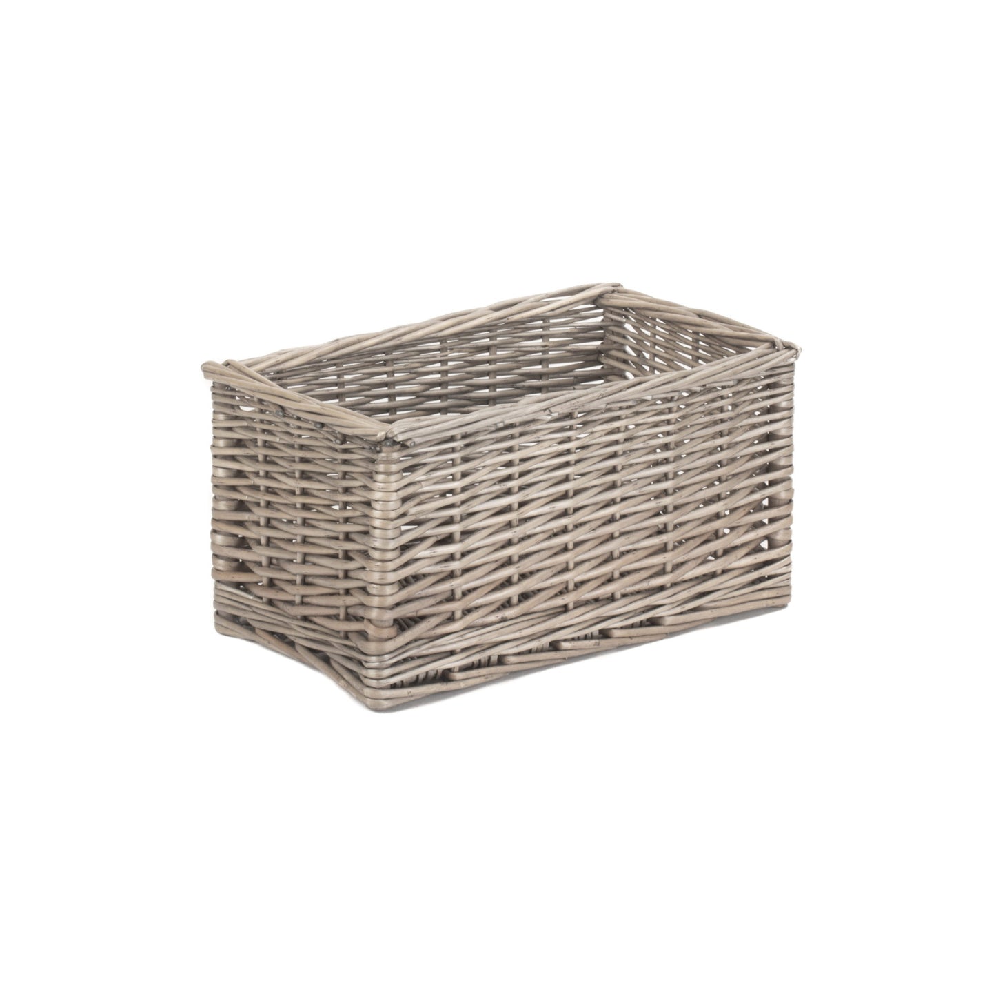 Small Antique Wash Willow Storage Basket