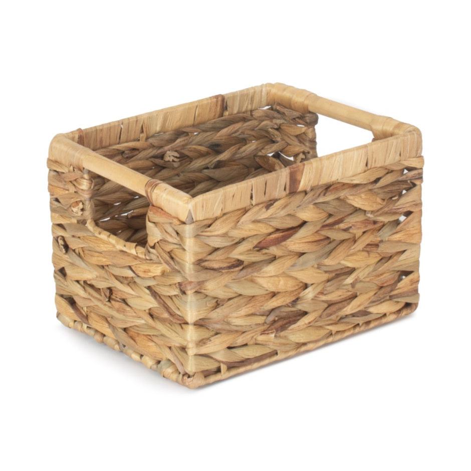 Nordic Water Hyacinth Storage Basket Size 1 Small