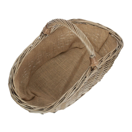 Small Antique Wash Harvesting Basket