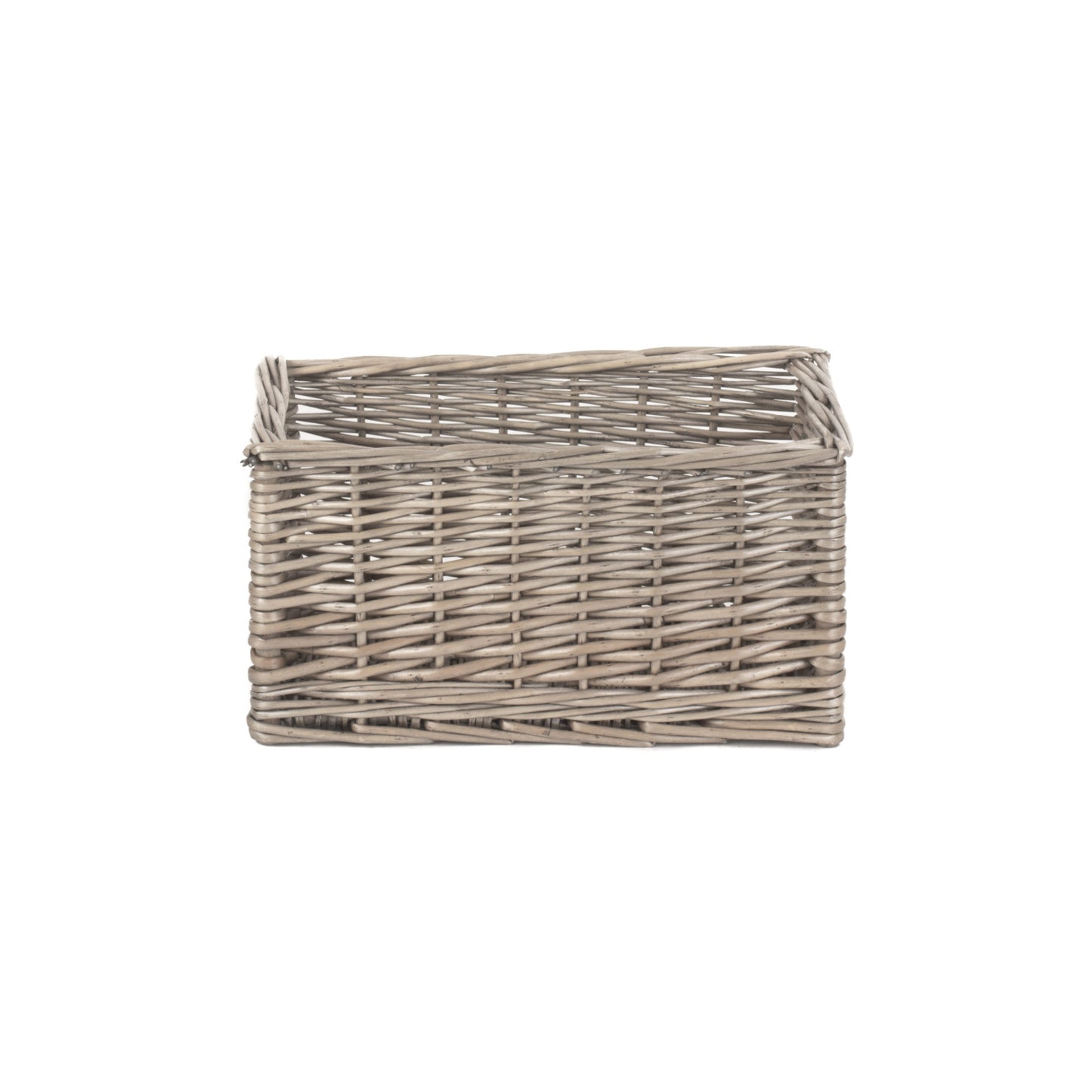 Small Antique Wash Willow Storage Basket