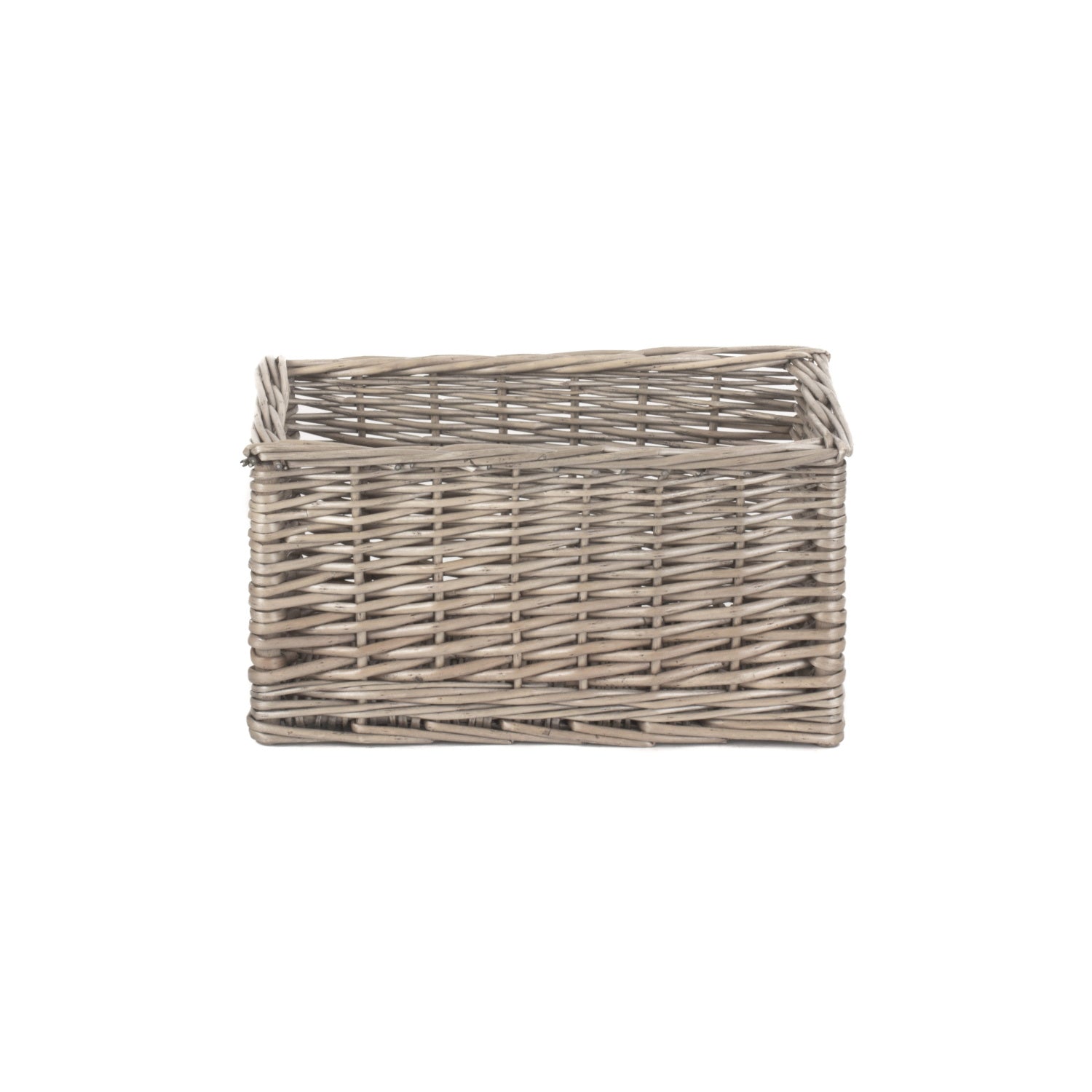 Small Antique Wash Willow Storage Basket