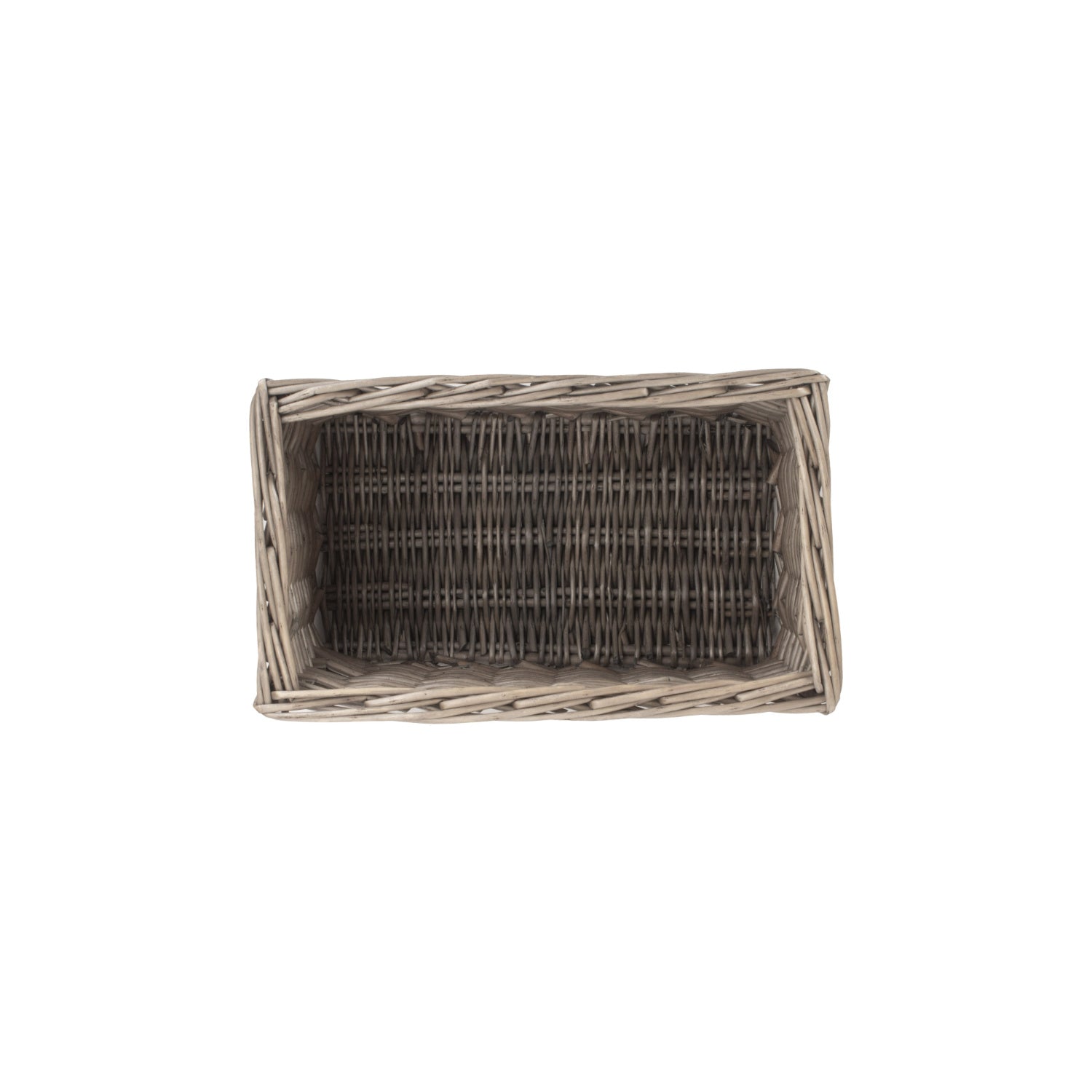 Small Antique Wash Willow Storage Basket