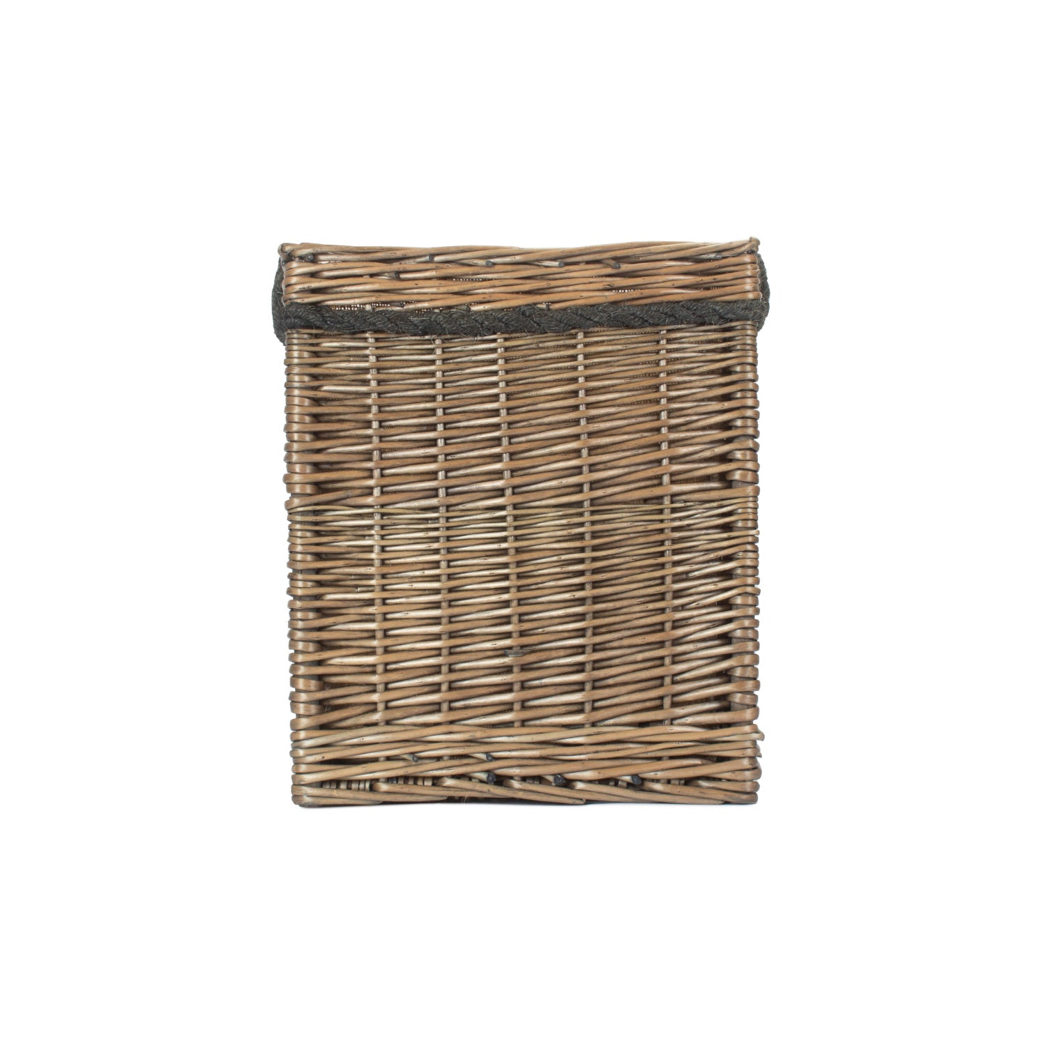 Antique Wash Willow Square Storage Basket Size 1 - Small