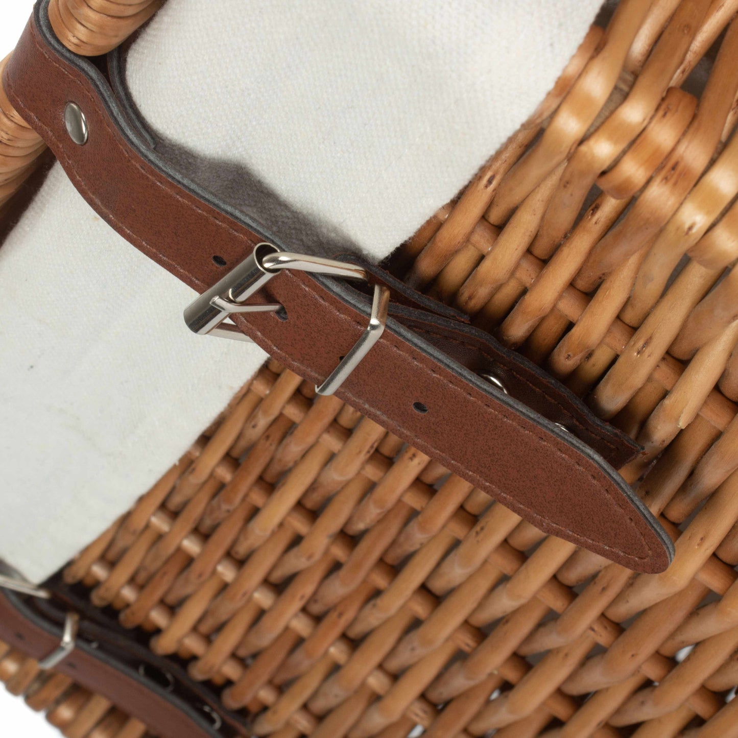 Boutique Double Steamed Wash Willow Laundry Hamper with Lining - Small