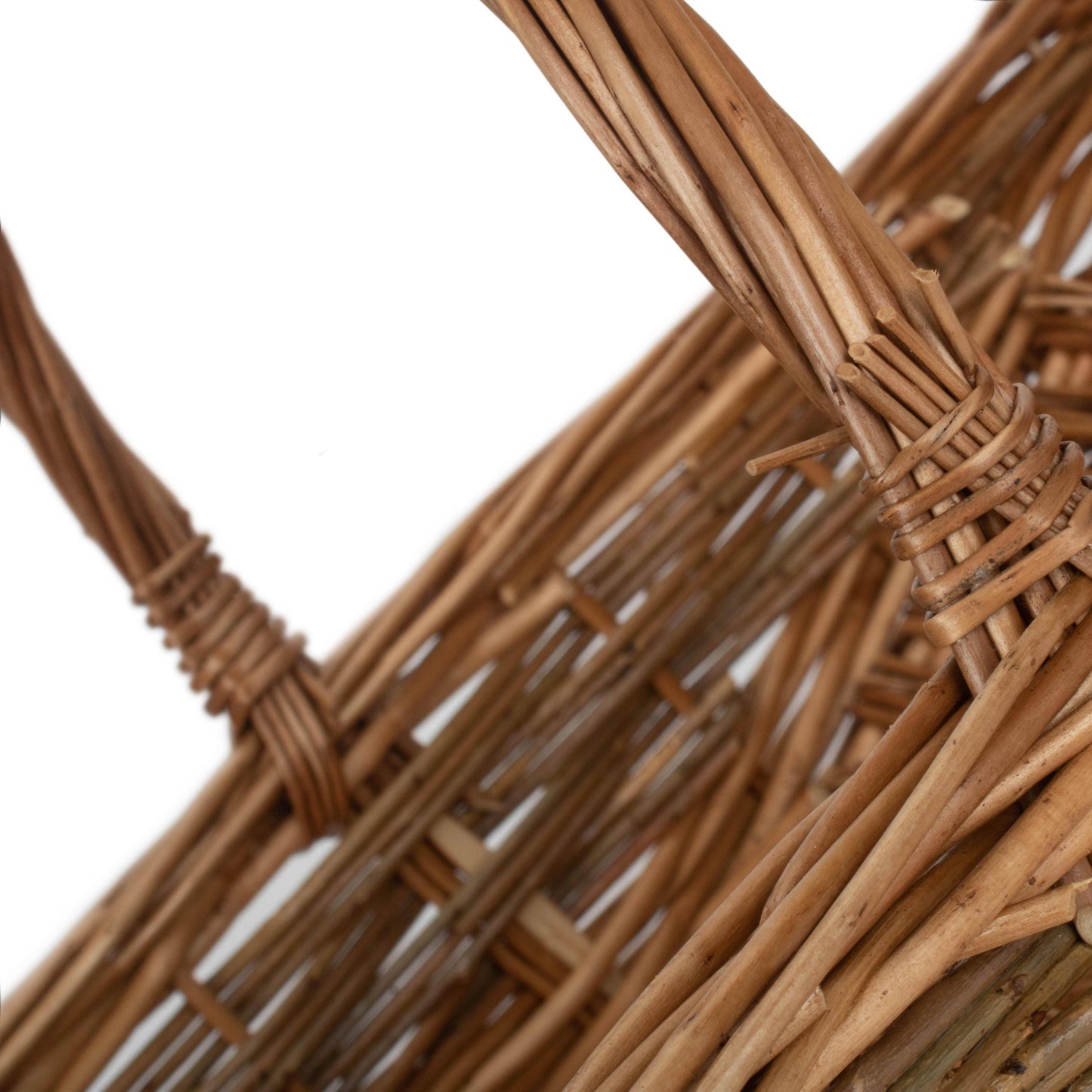 Small Unpeeled Willow Garden Trug