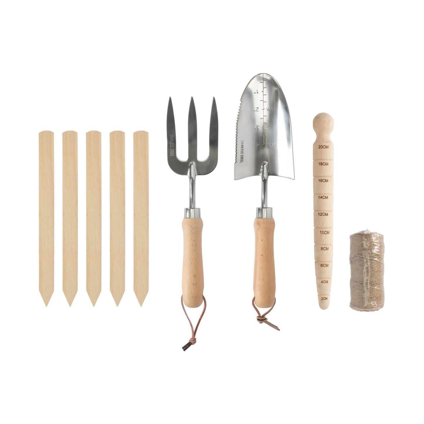 Small Antique Wash Deluxe Garden Tool Basket