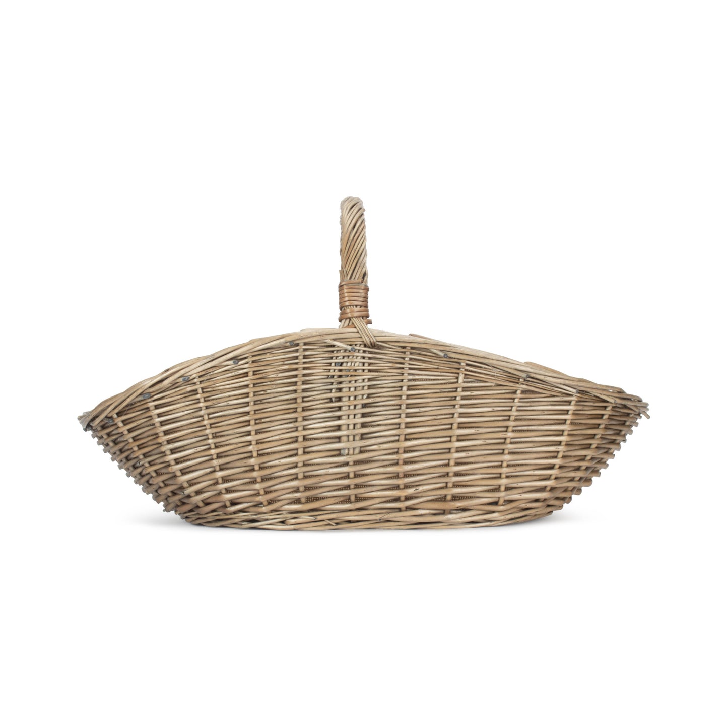 Large Antique Wash Harvesting Basket
