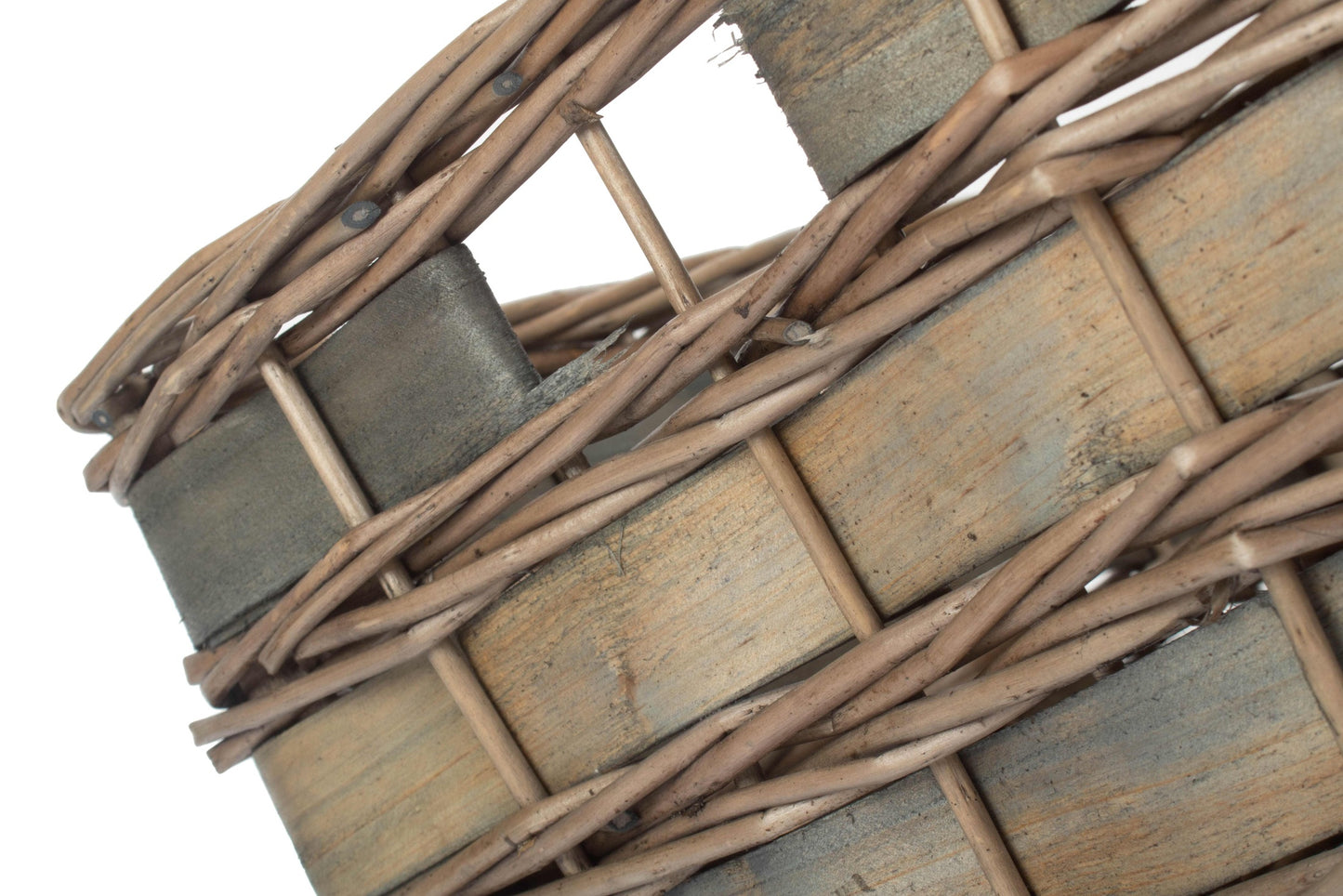 Medium Grey Scandi Storage Basket