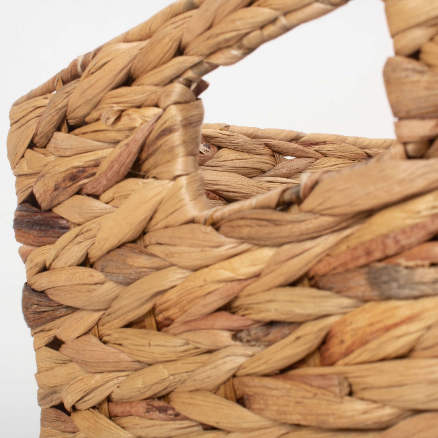 Medium Water Hyacinth Rectangular Storage Basket