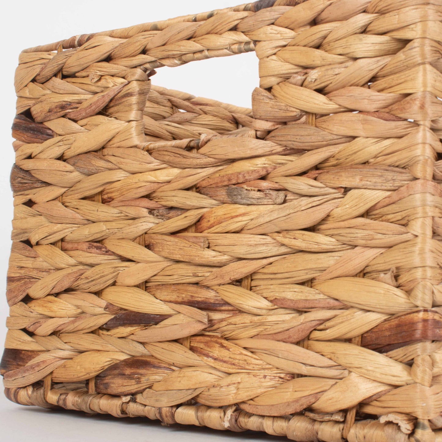 Medium Water Hyacinth Rectangular Storage Basket