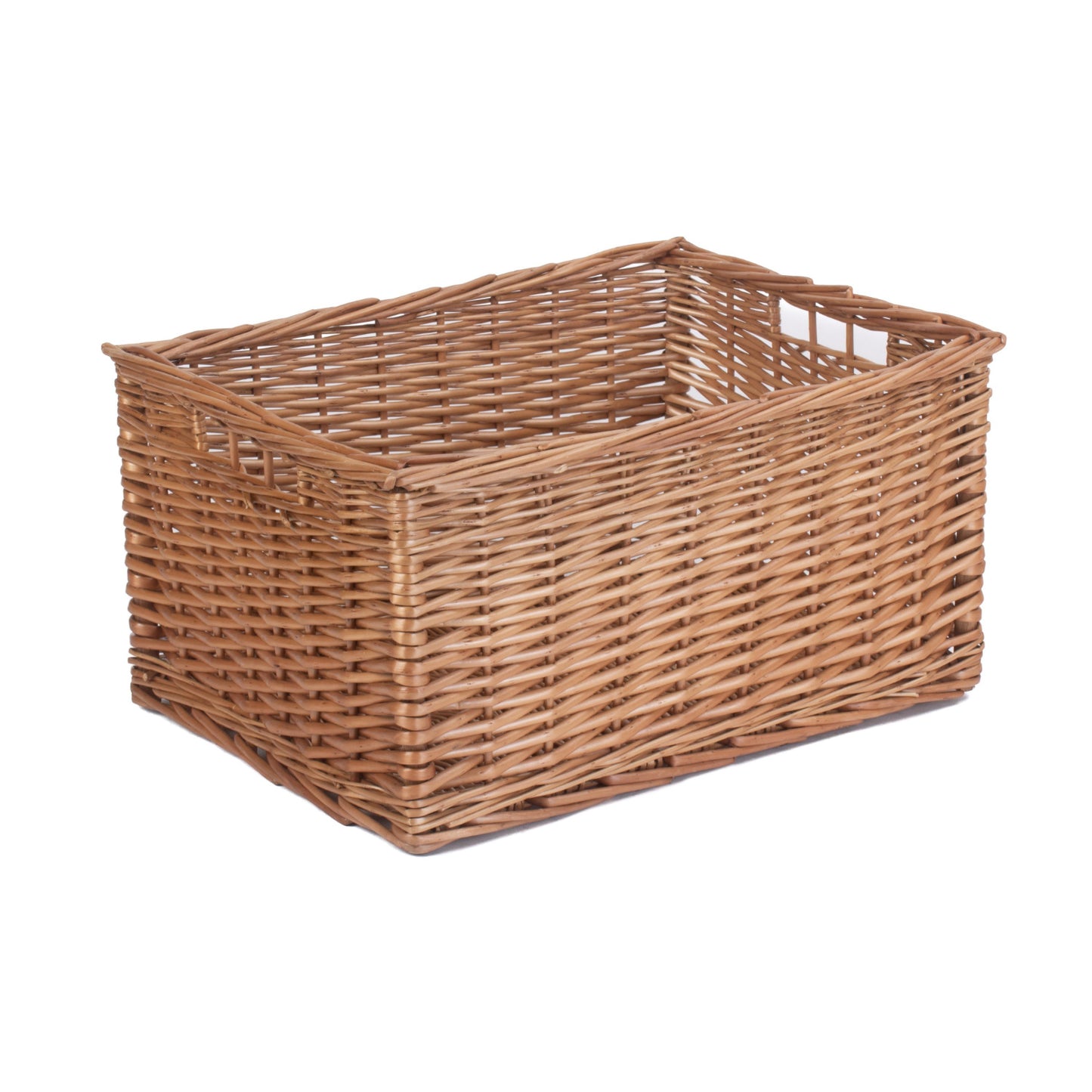 Large Double Steamed Willow Storage Basket