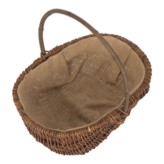 Large Oval Unpeeled Willow Garden Trug