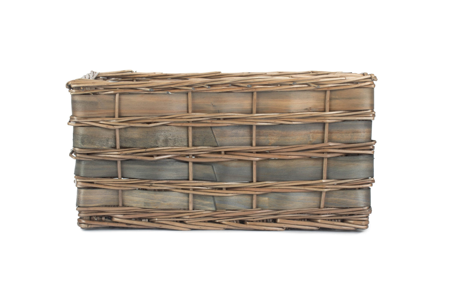 Large Grey Scandi Storage Basket