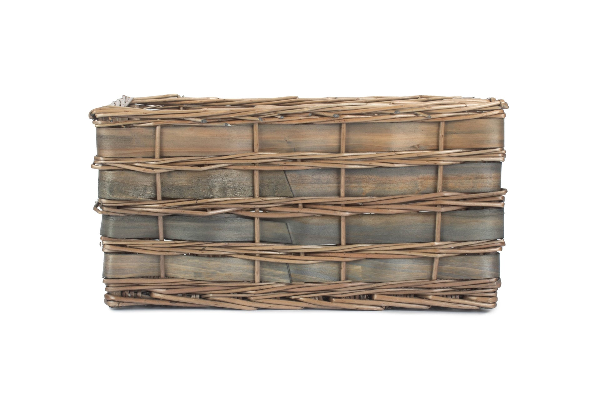 Large Grey Scandi Storage Basket