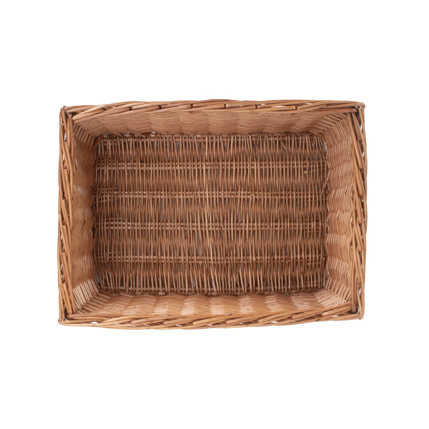 Large Double Steamed Willow Storage Basket