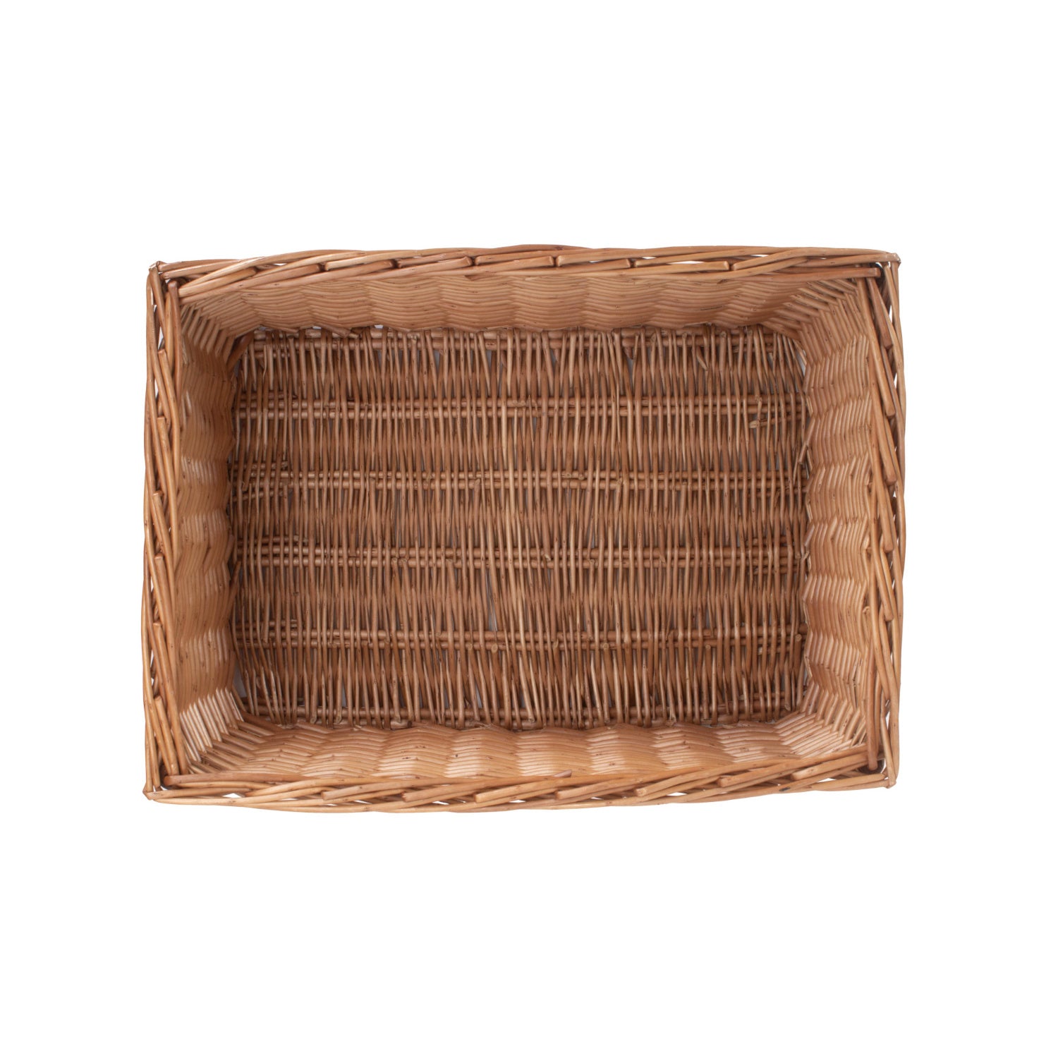 Large Double Steamed Willow Storage Basket