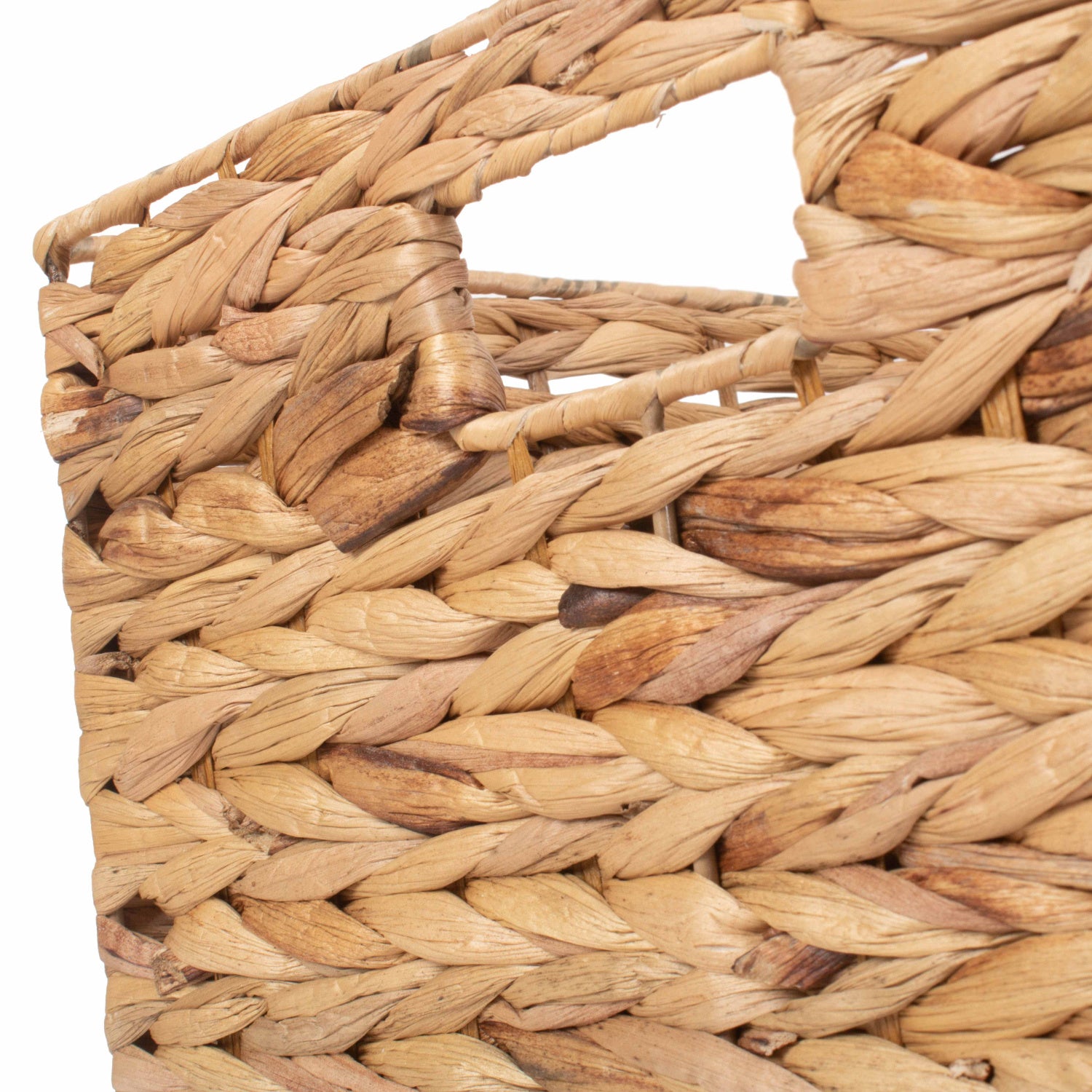 Large Water Hyacinth Rectangular Storage Basket