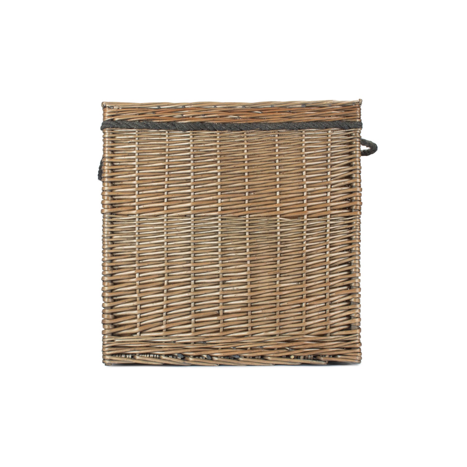 Antique Wash Willow Square Storage Basket Size 3 - Large