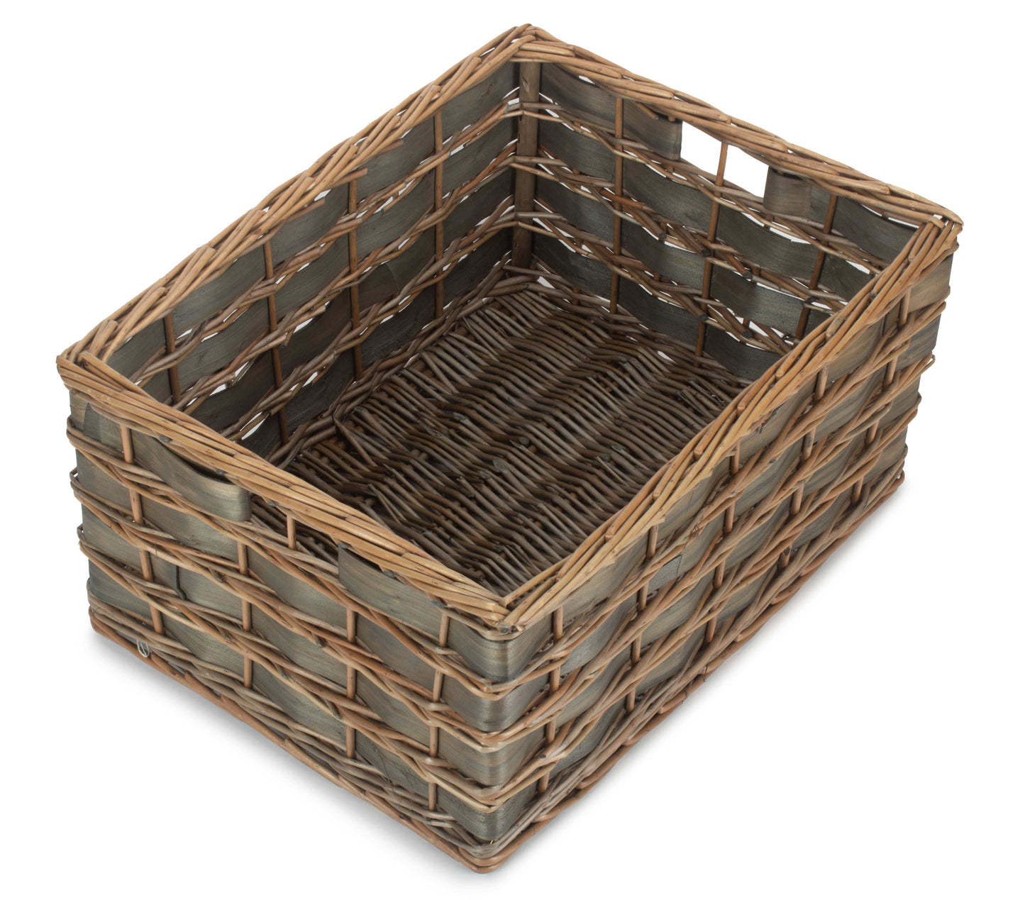 Extra Large Grey Scandi Storage Basket