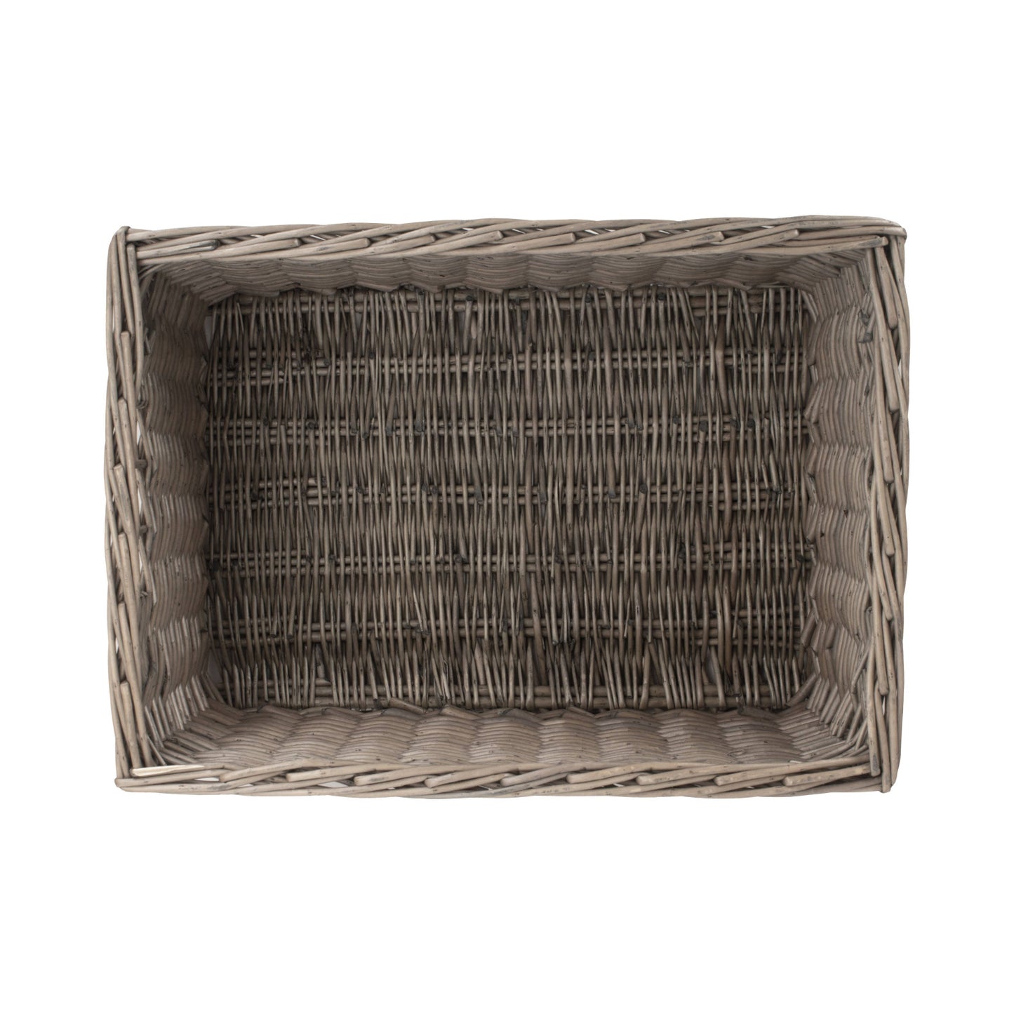 Extra Large Antique Wash Willow Storage Basket