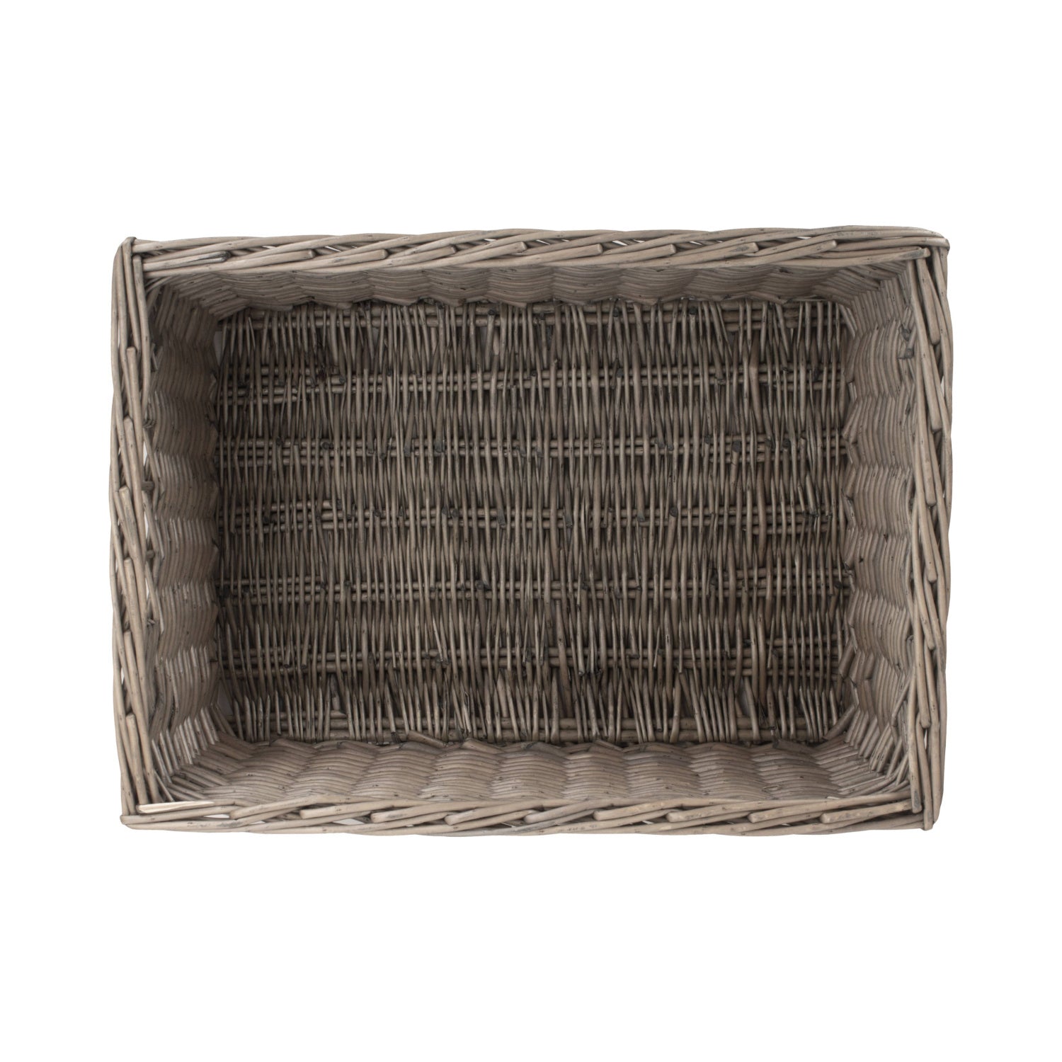 Extra Large Antique Wash Willow Storage Basket