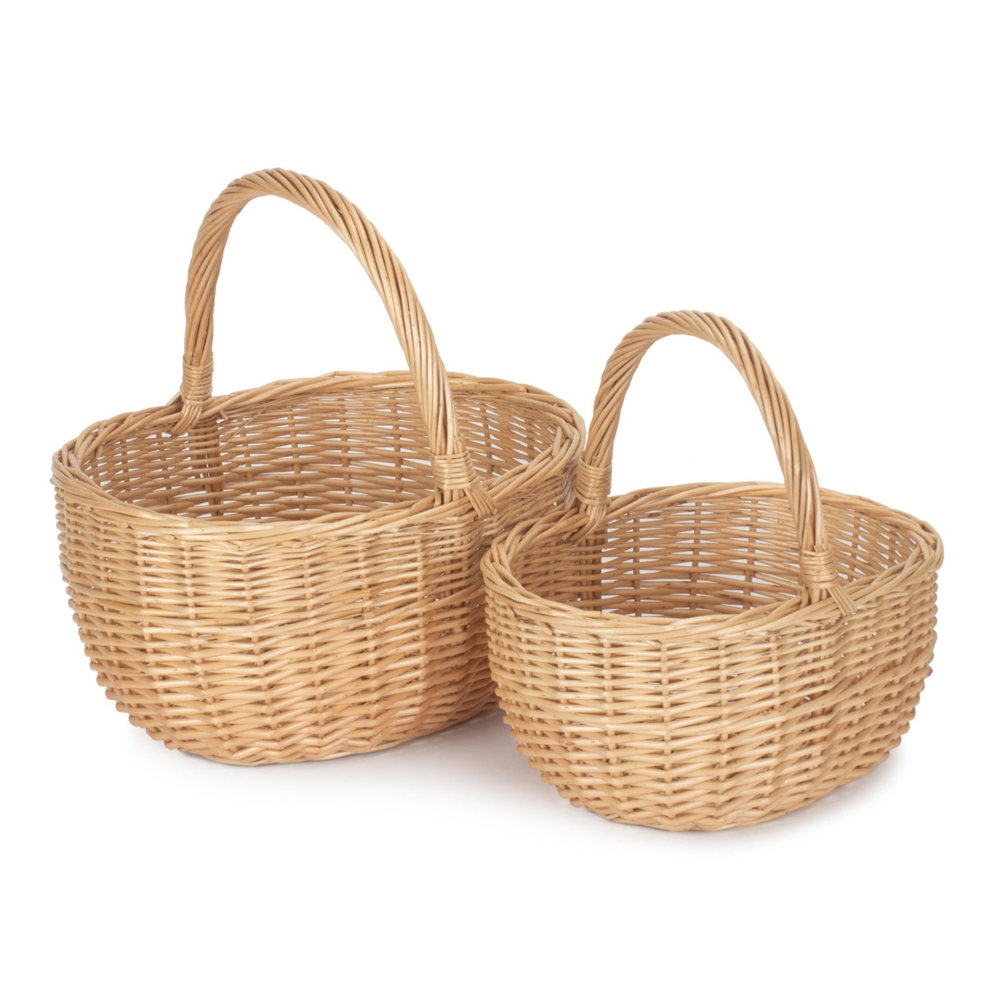 Buff Oval Shopper Set 2
