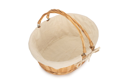 Large Swing Handle Shopper With White Lining