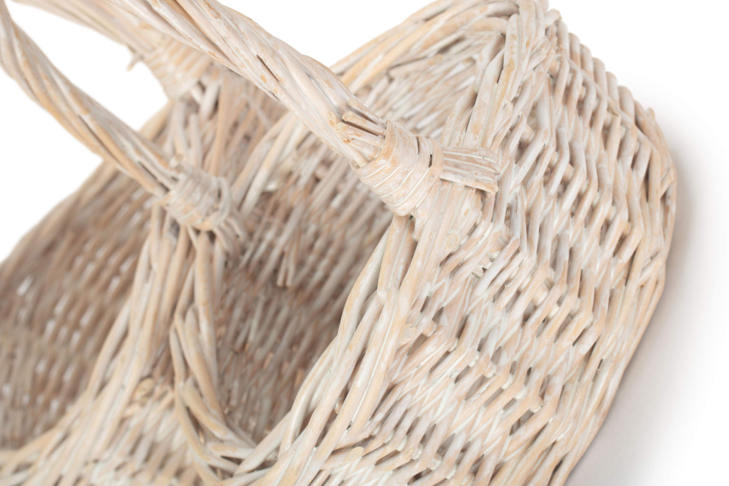 Child's White Wash Shopper Set 2