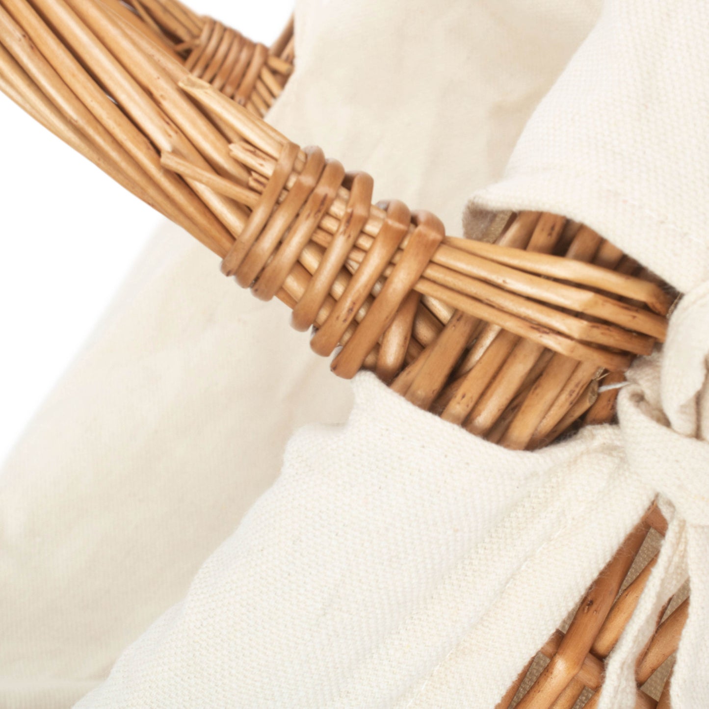 Small Deluxe Shopper With White Lining