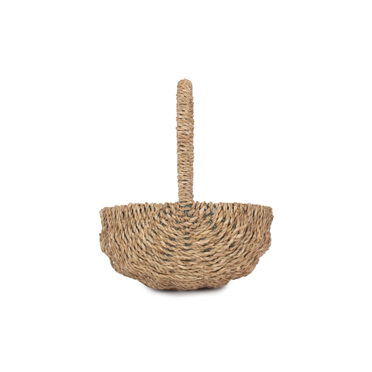Oval Seagrass Flower Basket