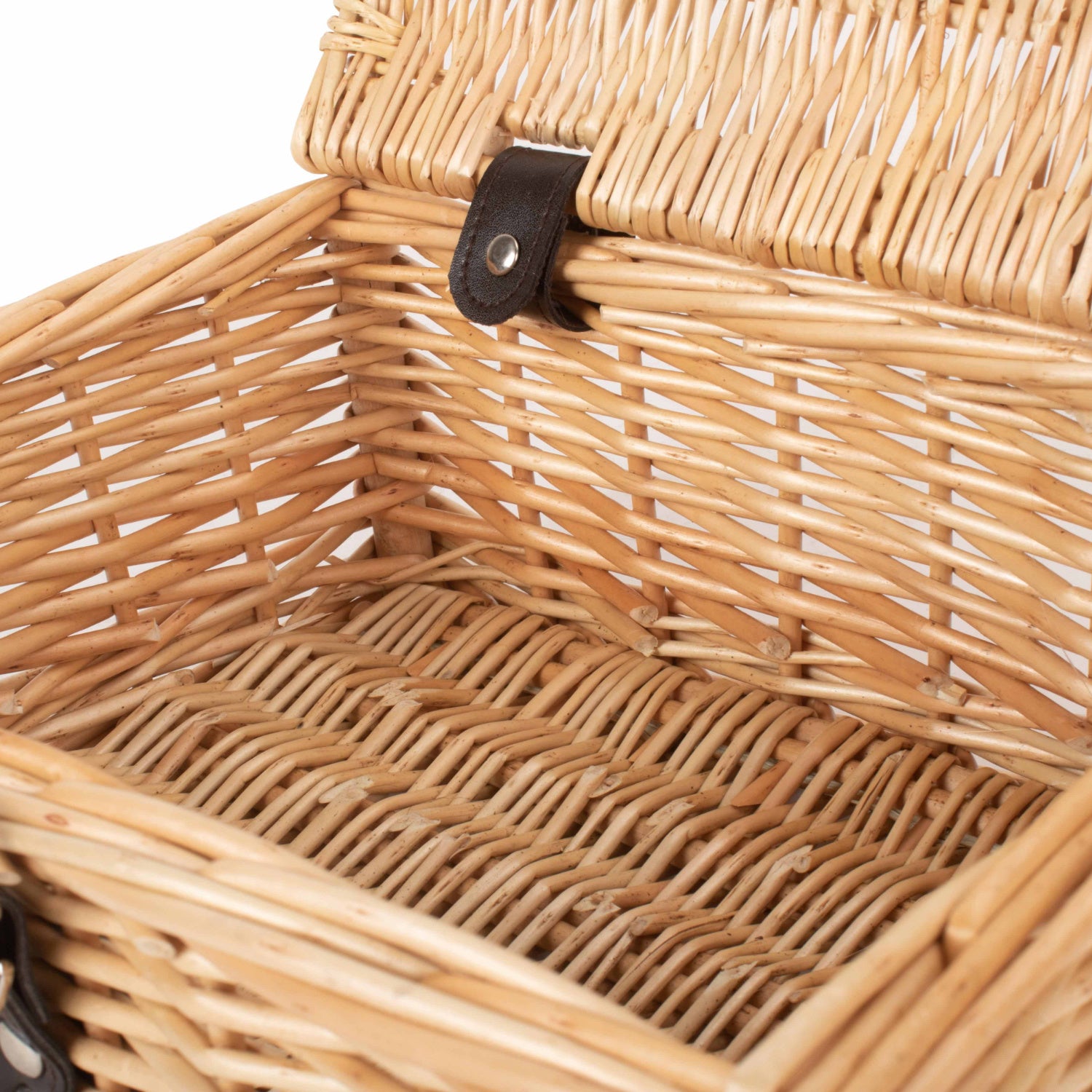 12 Inch Buff Willow Hamper