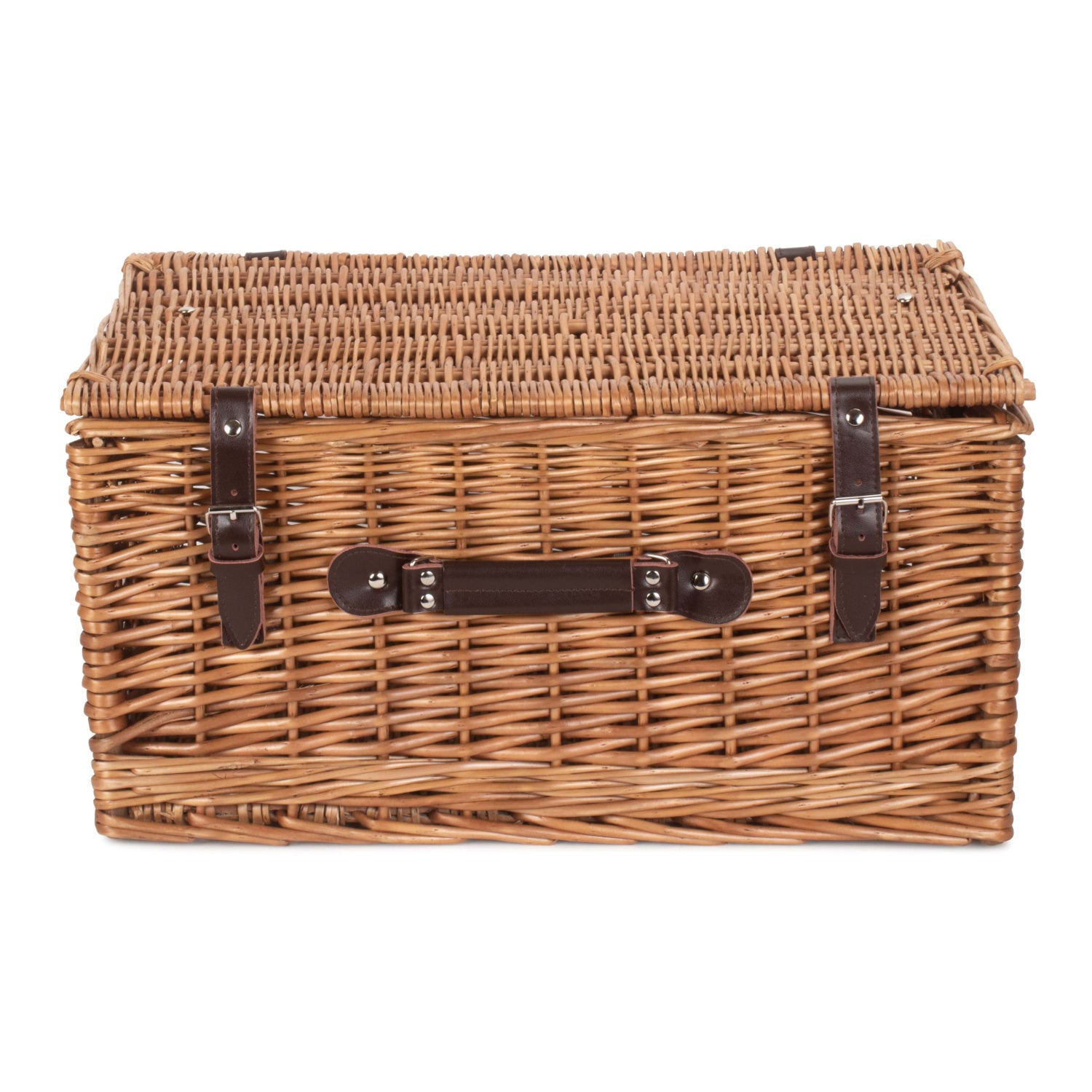 20 Inch Double Steamed Willow Hamper Trunk