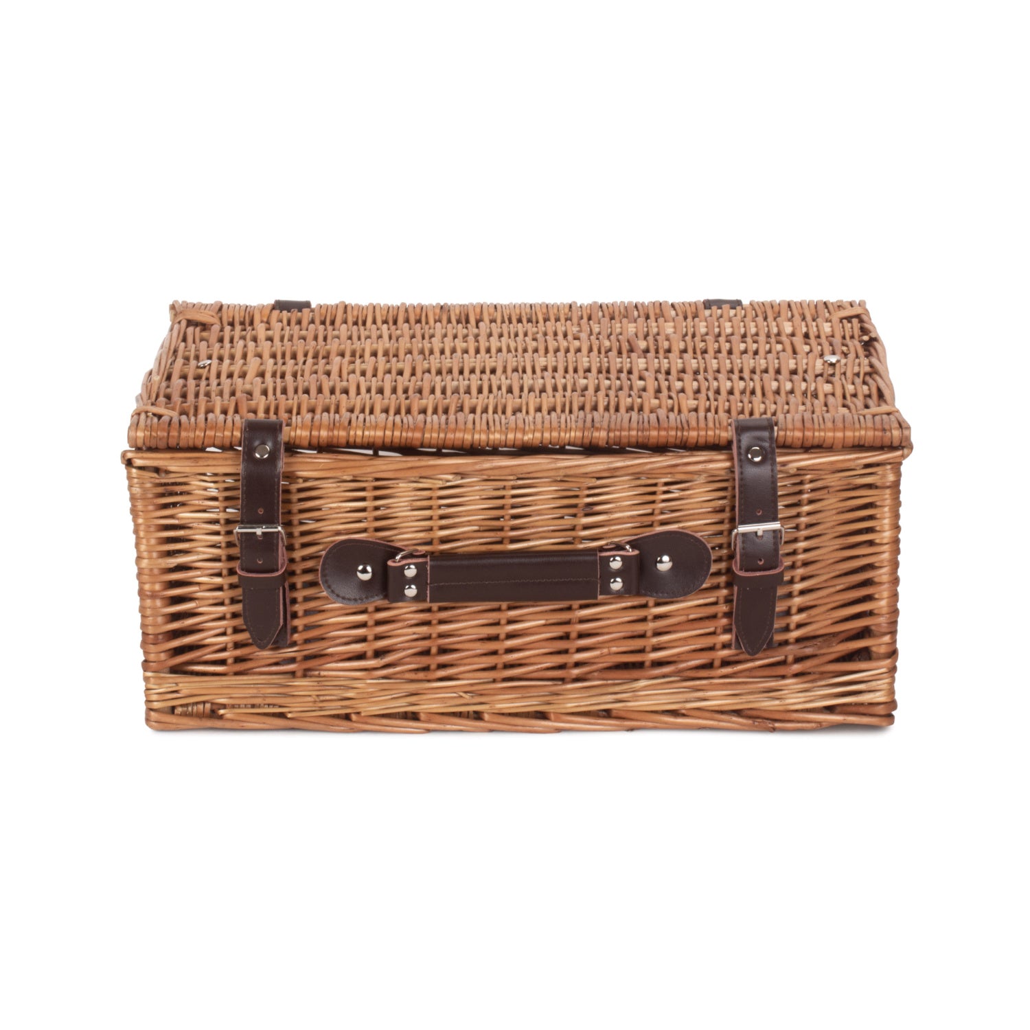 18 Inch Double Steamed Willow Hamper Trunk