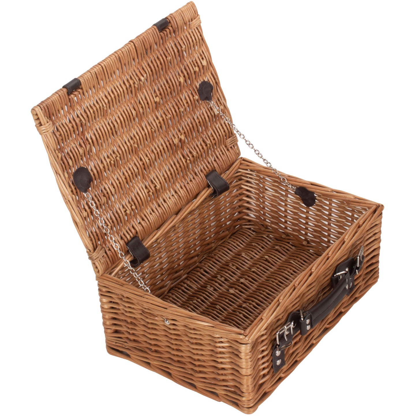 14 Inch Double Steamed Willow Hamper