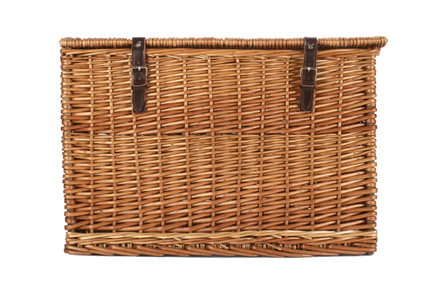 24 Inch Double Steamed Willow Chest Hamper Trunk