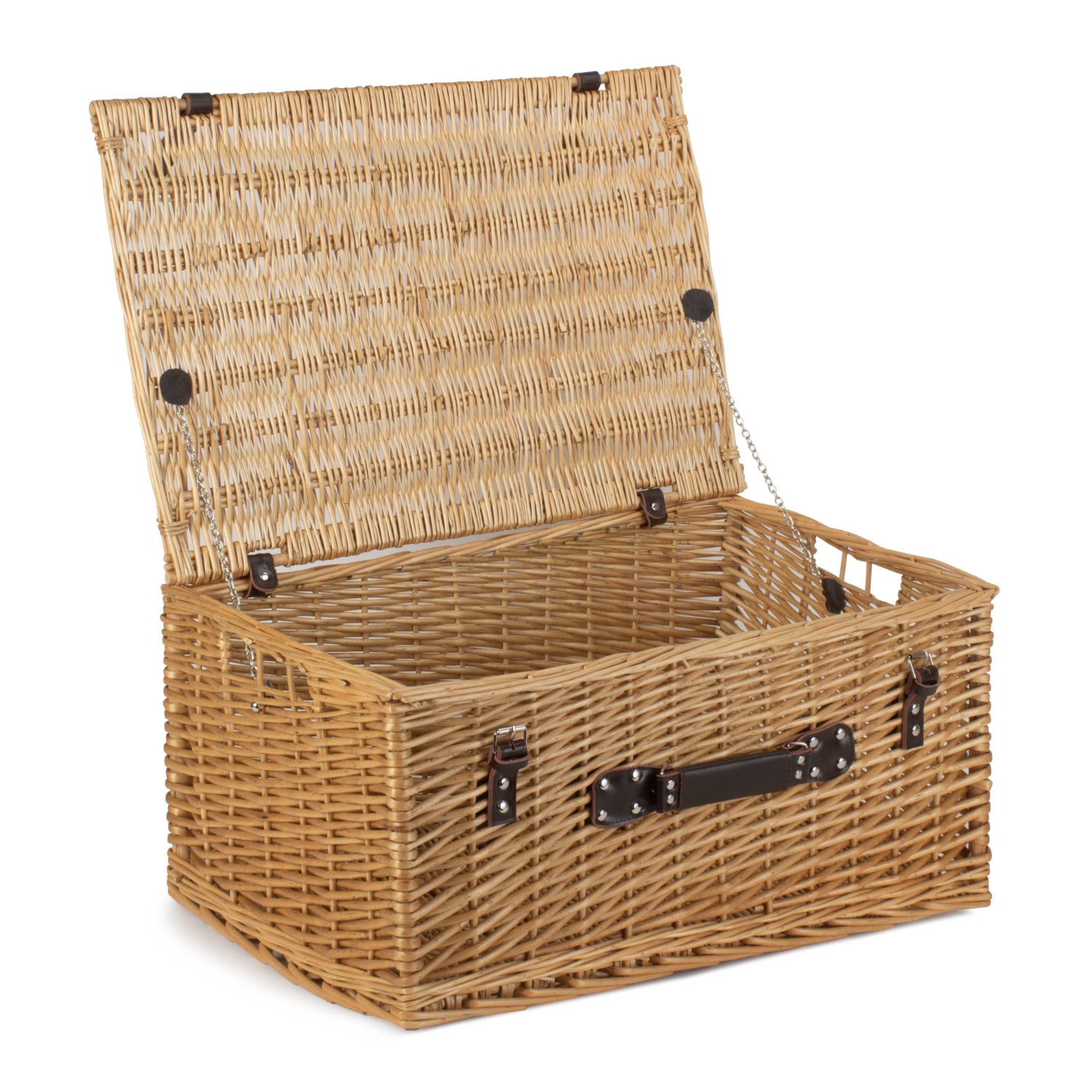 24 Inch Buff Willow Hamper