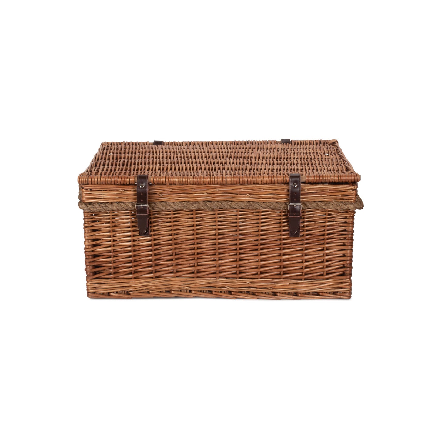 24 Inch Double Steamed Willow Rope Handled Trunk