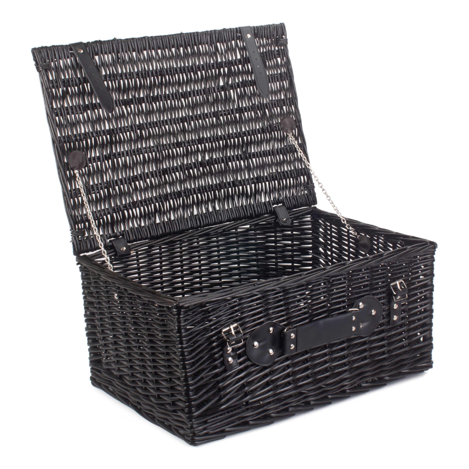 20 Inch Black Willow Hamper
