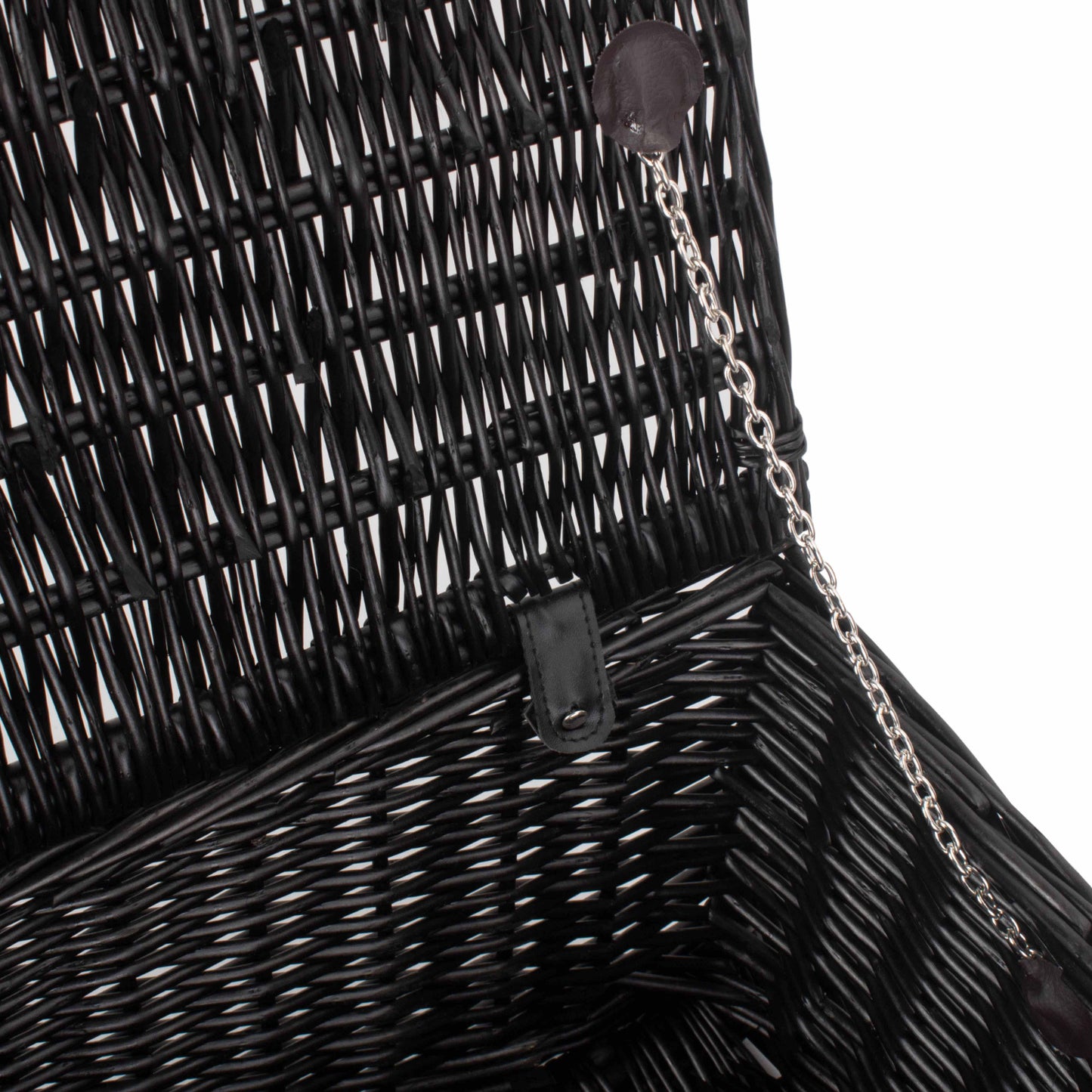 20 Inch Black Willow Hamper