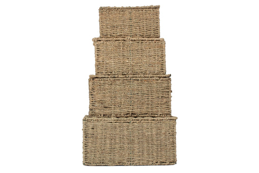 Seagrass Hamper Set 4
