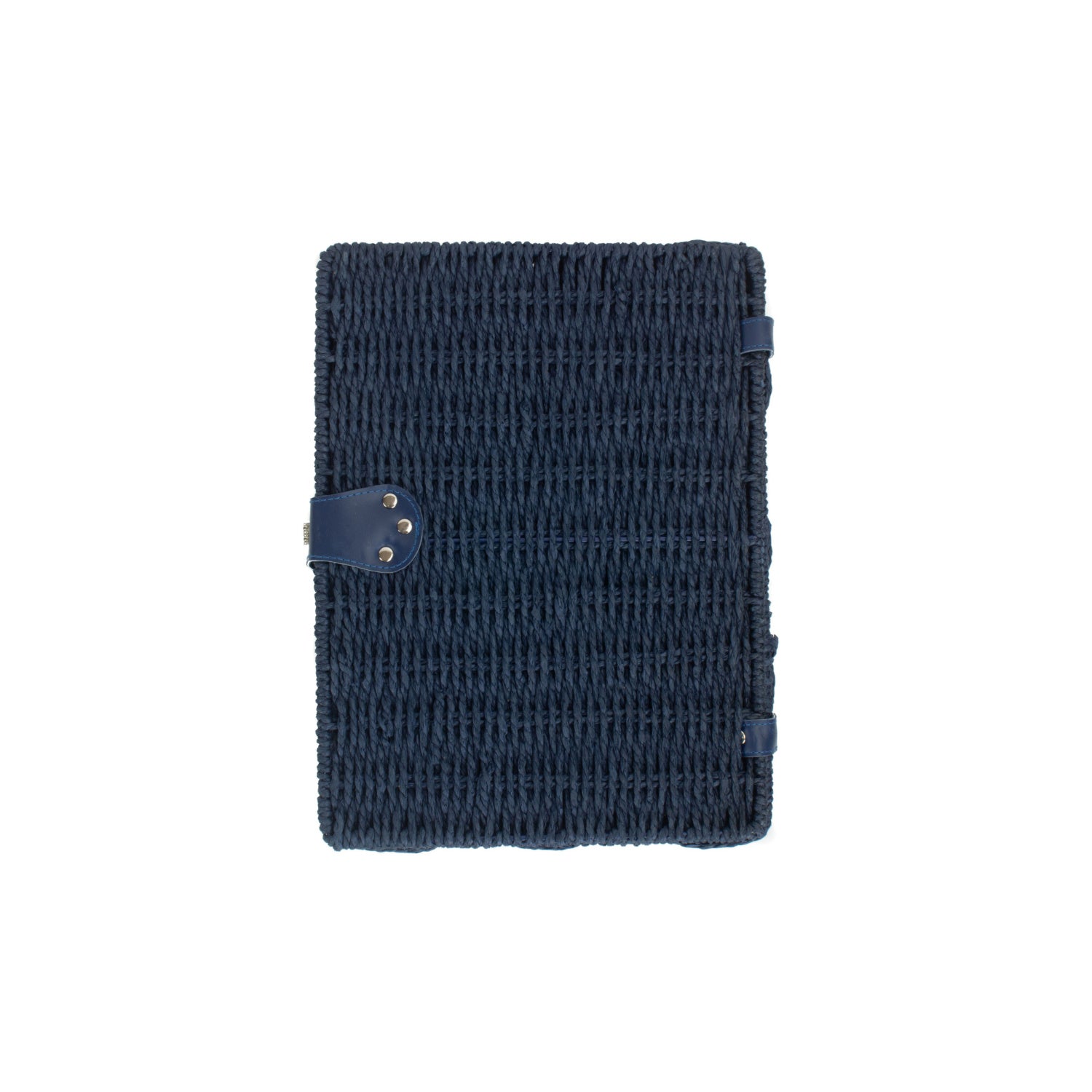 Medium Paper Rope Hamper - Blue