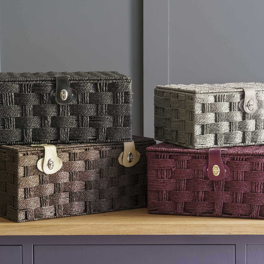 Extra Large Paper Rope Hamper - Black