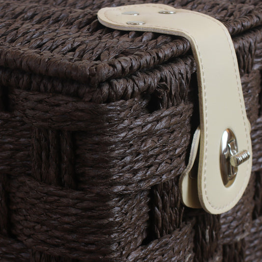 Extra Large Paper Rope Hamper - Brown