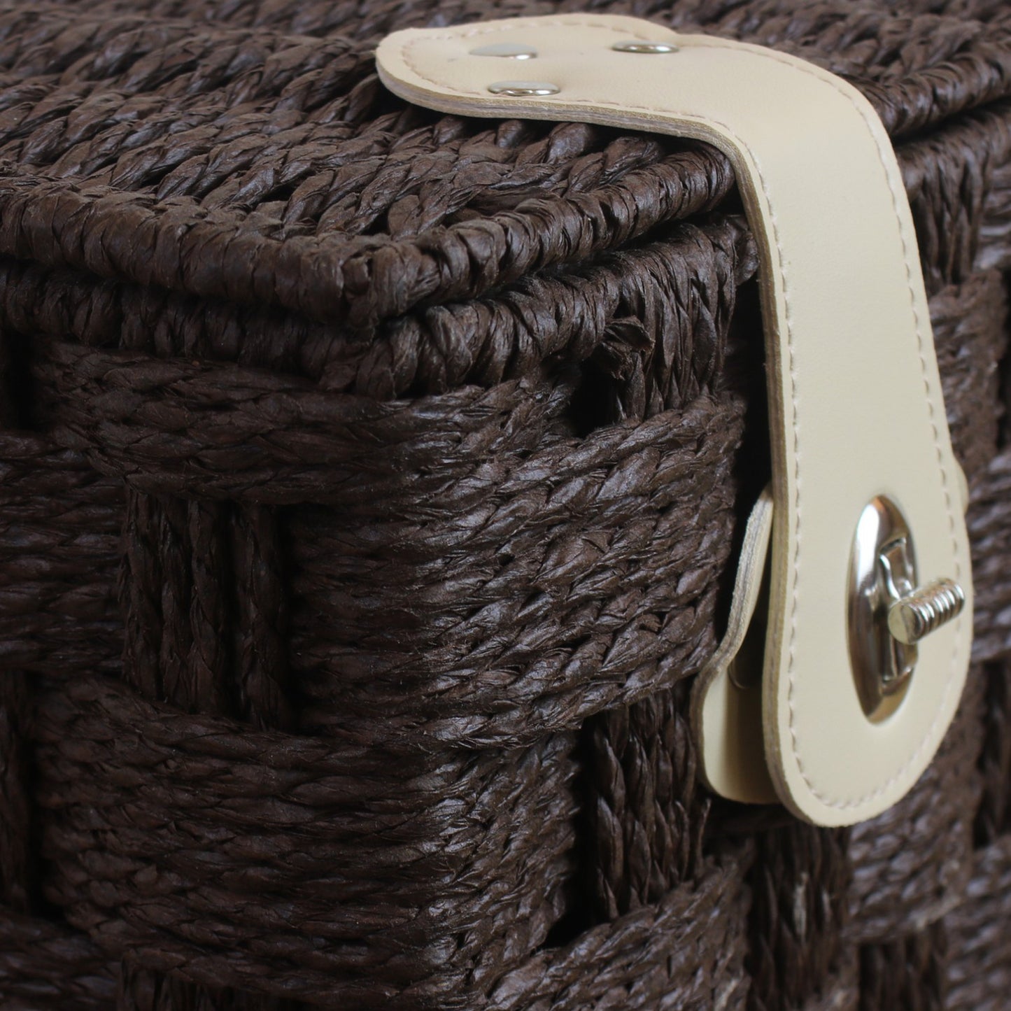 Extra Large Paper Rope Hamper - Brown