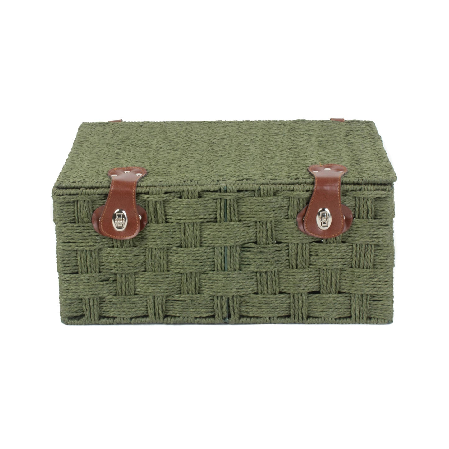 Extra Large Paper Rope Hamper - Forest Green