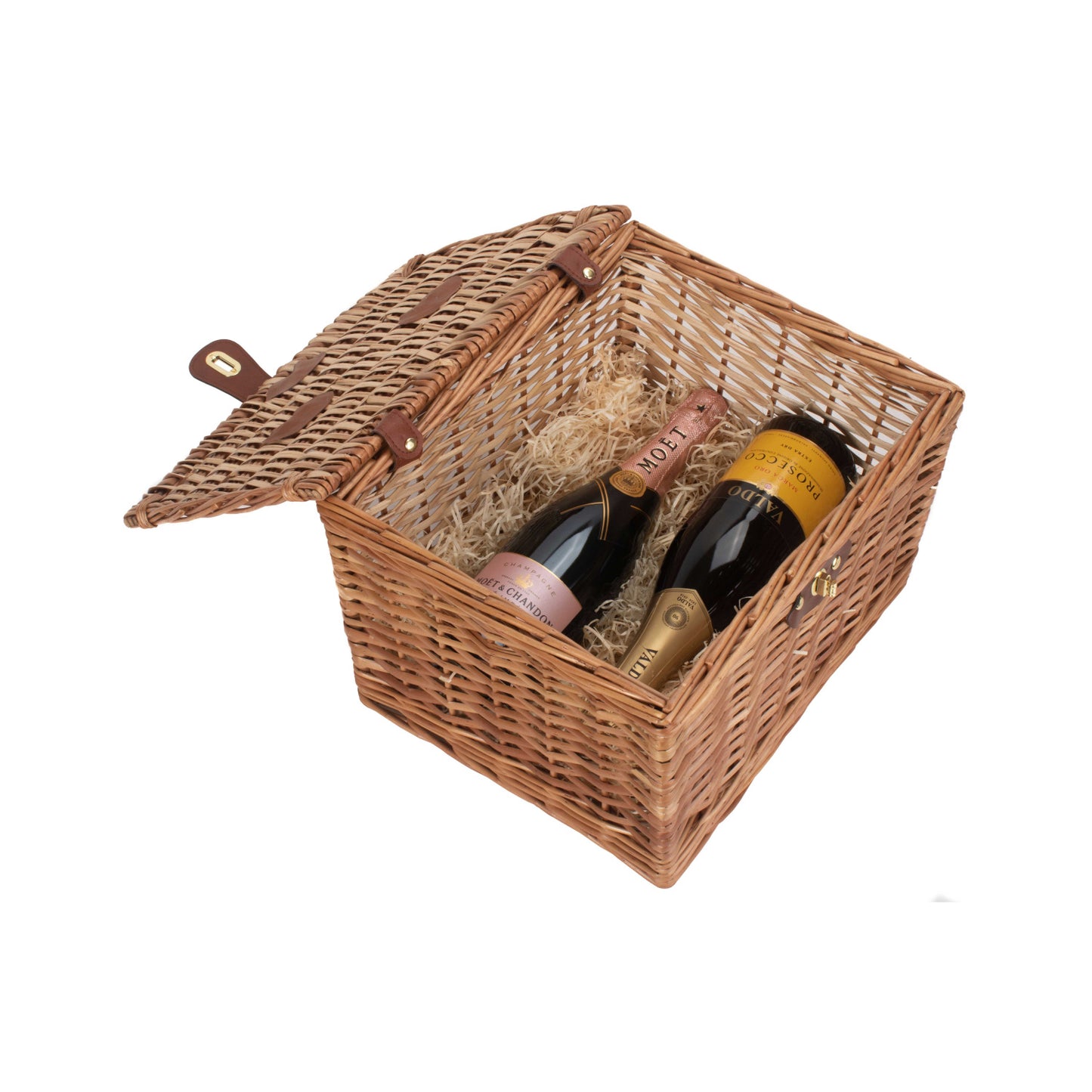 14 Inch Light Steamed Willow Chest Hamper