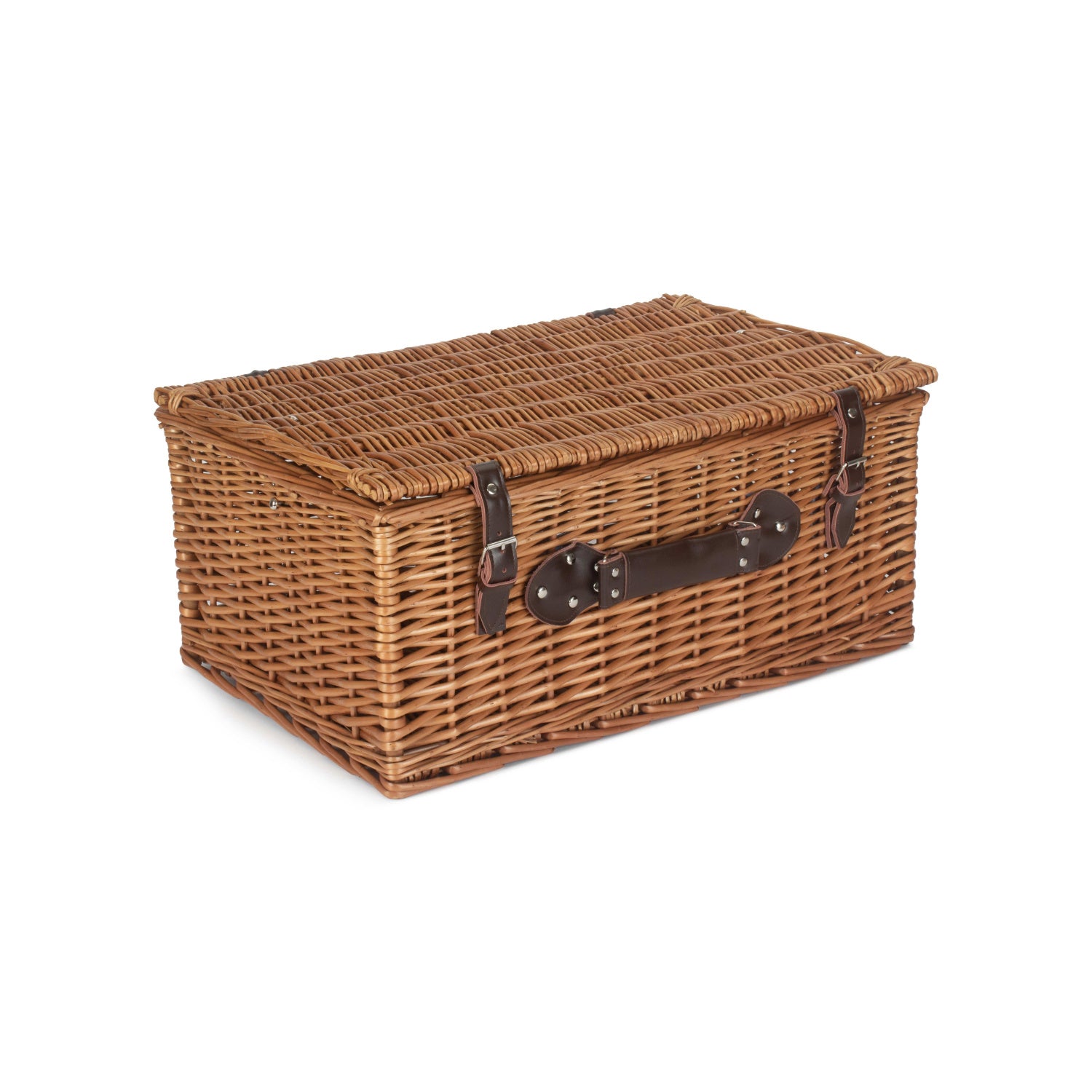 22 Inch Double Steamed Willow Hamper