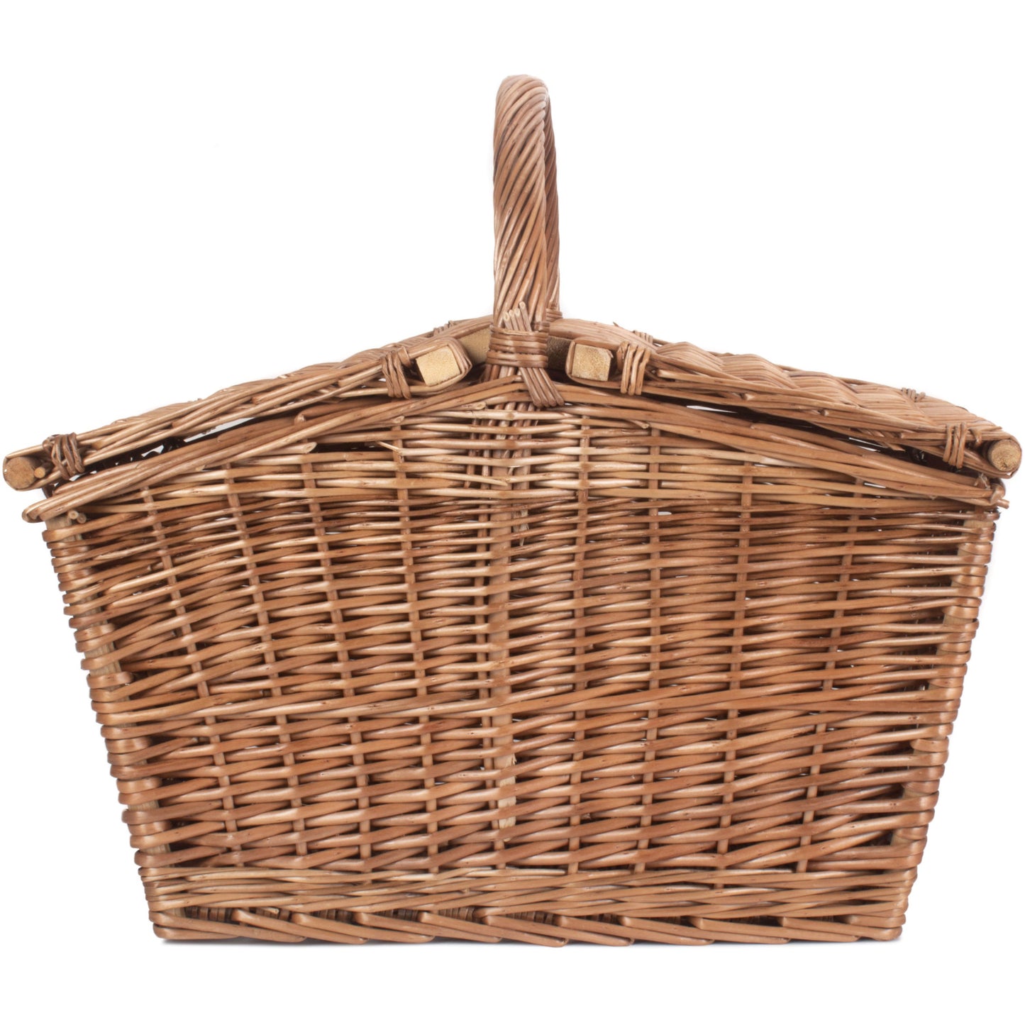 Large Elegant Willow Picnic Hamper Basket