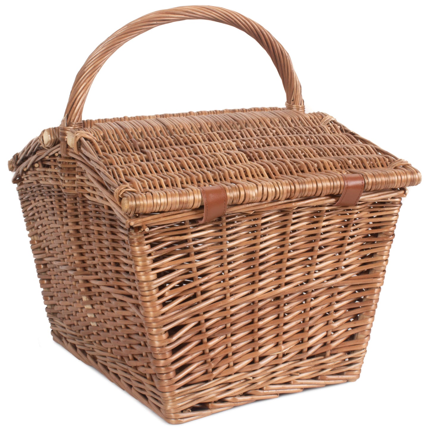Large Elegant Willow Picnic Hamper Basket
