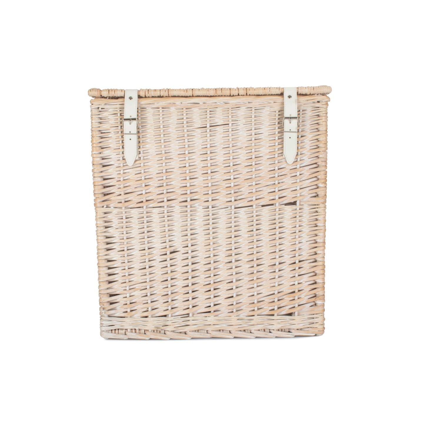 Size 2 - White Wash Willow Vintner Storage Hamper